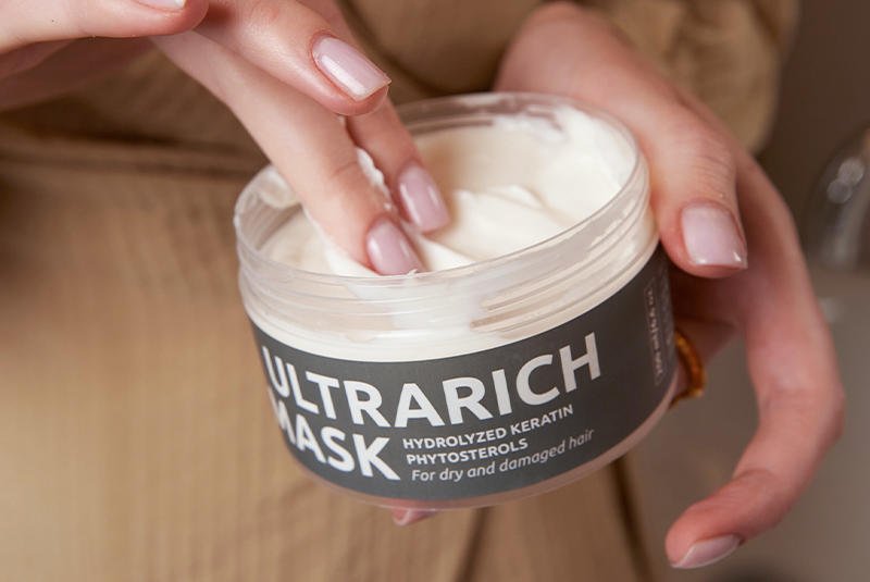 маска для волосся